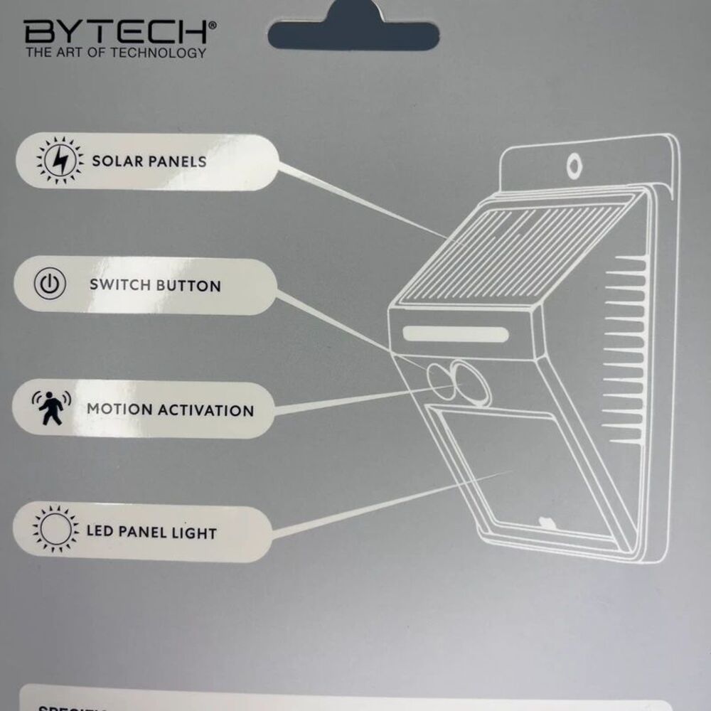 Bytech Solar Motion Sensor LED Light - Picture 5 of 6